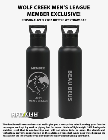 2024 Wolf Creek Member Bottle, Member Coin and Bag Tag